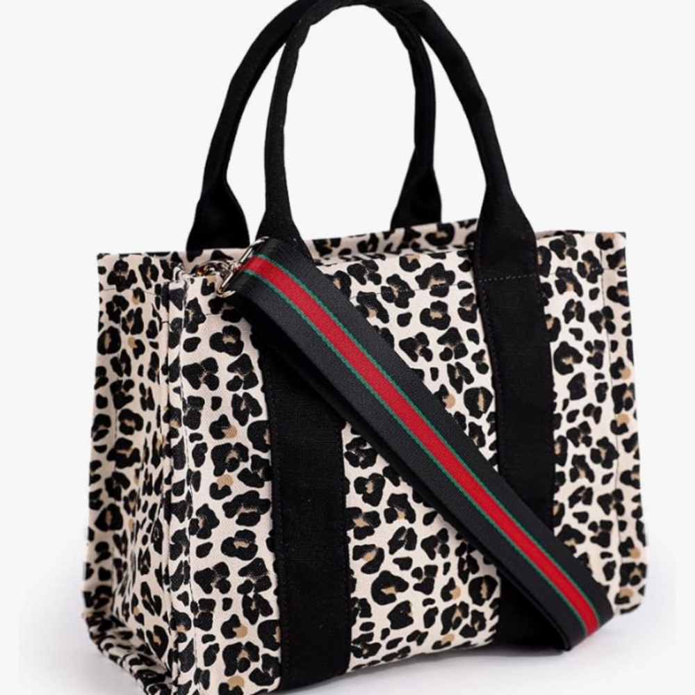 Organizer tote bag Leopard